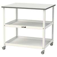 山金工業 【軽量作業台150シリーズ】天板付きワゴン