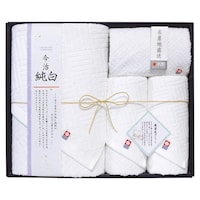 日本ユーテンシル 今治純白 タオルセット