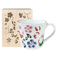 ながしまプランニングオフィス 感謝 マグカップ(木箱入)