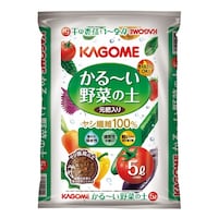 プロトリーフ カゴメ かるーい野菜の土 5L 用土 野菜用