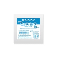 シモジマ OPP袋 ピュアパック S 7.77.7 100枚入×10