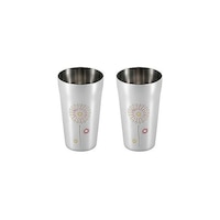 よこやま 燕熟の技 感温ステンレスタンブラー420mL2P 花火 EJK800 EJK800 1個