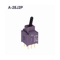 NKKスイッチズ トグルスイッチ(Aシリーズ) A28J2P A28J2P 1個