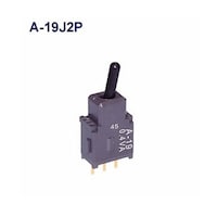 NKKスイッチズ トグルスイッチ(Aシリーズ) A19J2P A19J2P 1個