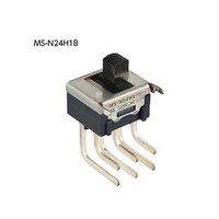 NKKスイッチズ 非照光式スライドスイッチ 特殊回路(Mシリーズ)小つまみタイプ MSN24H1B MSN24H1B 1個