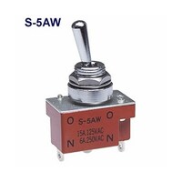 NKKスイッチズ 小形トグルスイッチ(Sシリーズ) S5AW S5AW 1個
