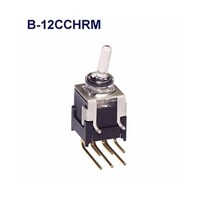 NKKスイッチズ 全面照光トグルスイッチ(Bシリーズ) B12CCHRM B12CCHRM 1個