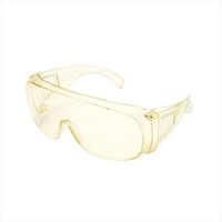 保護メガネ シンナー用 超薄黄色 RS72