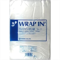 ホリアキ ラップインポリ袋 100枚入 11号 0