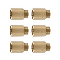 カクダイ 厚口給水ソケット 30ミリ 6個 GAJE076