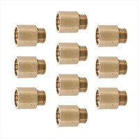 カクダイ 厚口給水ソケット25ミリ 10個 GAJE079