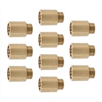 カクダイ 厚口給水ソケット30ミリ 10個 GAJE080