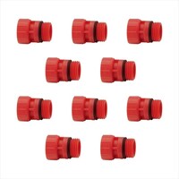 カクダイ キャップラグ 赤 10個 GAJL019