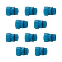 カクダイ キャップラグ 青 10個 GAJL020