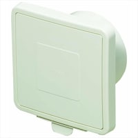 未来工業 換気レジスター プッシュ PYR100APW