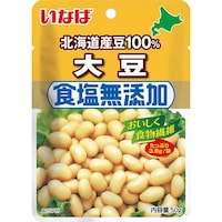 いなば食品 いなば食品 北海道産 食塩無添加大豆 50g×40個