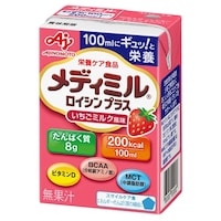 味の素 味の素 メディミル ロイシンプラス いちごミルク風味 100ml×15箱
