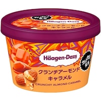 【冷凍】ハーゲンミニカップクランチアーモンド×12