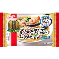 マルハニチロ食品 【冷凍】マルハニチロ えびと野菜のあんかけラーメン 437g×4個