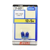 小糸製作所 P1583B 自動車用ミニチュアバルブ T10 12V 5W ブルー