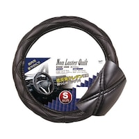 錦産業 NL5360 低反発ウレタンハンドルカバー Sサイズ(36.5cmー37.8cm)ブラック