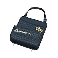 セイワ(ペット) KT544 車内収納用品 シートバックポケット(ティッシュ用ボックス付)ハローキティB&G