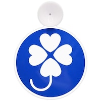 東洋マーク製作所 SD7 身体障害者マーク クローバー 吸盤タイプ 1枚入