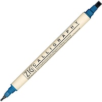 呉竹 ZIG メモリーカリグラフィー ティール×12