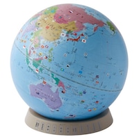 レイメイ藤井 しゃべる国旗付地球儀&カルタタッチミー×2