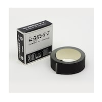 粘着カラーテープ 黒 30mm×10M×10