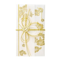 マルアイ 絹織金封 白 1セット(5枚入)