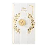 マルアイ リース金封 ホワイト 1セット(5枚入)