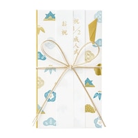 マルアイ こどものお祝 青 1セット(5枚入)