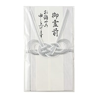 マルアイ 仏新金封 しろがね シルバー 1セット(5枚入)