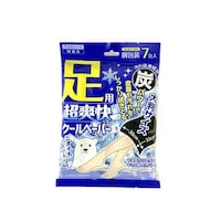 サイキョウ・ファーマ 足用超爽快クールペーパー 個包装 7包入 足用汗拭きシート 大判サイズ