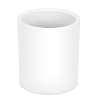 デリィー デスクオーガナイザー/ペン立て/丸形/ホワイト/NUSIGN 1セット(3個入)