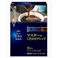 味の素AGF ちょっと贅沢な珈琲店 マスターこだわりブレンド 16本入×3