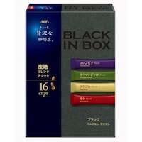 味の素AGF ブラックインボックス 産地ブレンドアソート 16本入×3