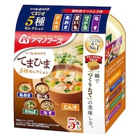 アマノフーズ いつものおみそ汁 てまひま5種セレクション 5食入×4