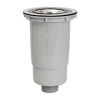 スギコ 大型ゴミ収納器付防臭排水トラップ樹脂カゴ付 TO194BKWP