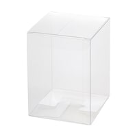 シモジマ PVC クリスタルボックス 80×80×110 無地 1パック(10枚入) 006850001
