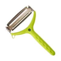 富士パックス ピーラー スライサー 替え刃のいらないダブルピーラー 千切り&スライス 日本製