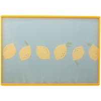 ヤクセル まな板 両面 レトロキッチン リバーシブルまな板 レモン