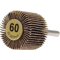 柳瀬 軸付フラップホイール 30×25×6mm #600 1箱(10個入) UF302513