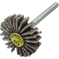 柳瀬 軸付フラップホイール 20×5×3mm #320 1箱(10個入) UF20511