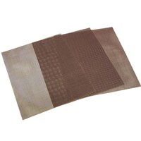 柳瀬 メッシュ研磨シート 230×280mm #120 1箱(10枚入) MKC7