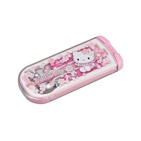オーエスケー トリオセット 箸 スプーン フォーク ケース ハローキティ サクラ 16.5cm 子供 CT20