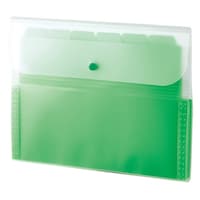 セキセイ アクティフドキュメントホルダー 13ポケット グリーン ACT391230