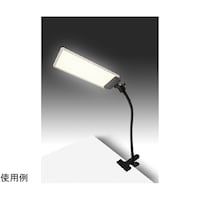 ムサシトレイディングオフィス DC12V COB クリップパネルライトフレキシブルブラック 3400Lm(Ra93)昼白色 DCC001FKC