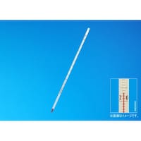 安藤計器製工所 赤液棒状温度計 20ー100℃(1℃) 全没 検査成績書付 1232PSVC